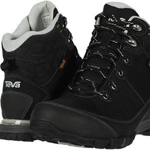 Teva Women's Sugarpine Mid Hiking Boot, Black, 9.5 Medium US - NWT